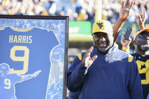 WVU FOOTBALL NOTEBOOK: Quarterback Major Harris has No. 9 retired; injuries mount; Josh Sills returns to Morgantown